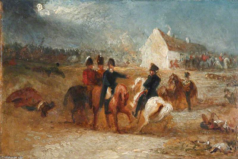 The Meeting Of Wellington And Blucher At Waterloo — George Jones