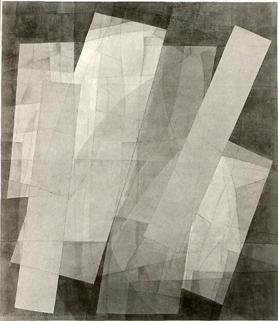 Vermillion Banner — Margo Hoff