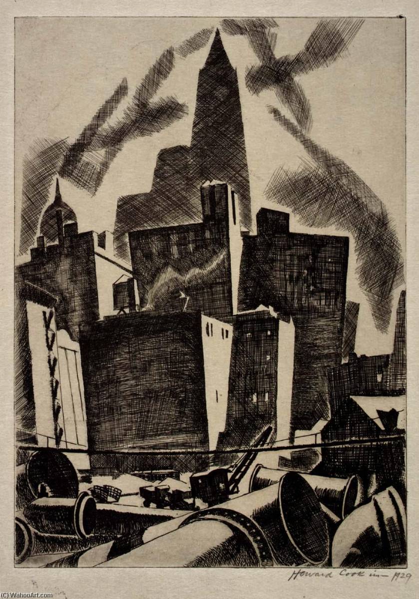 Towers, N.y — Howard Cook