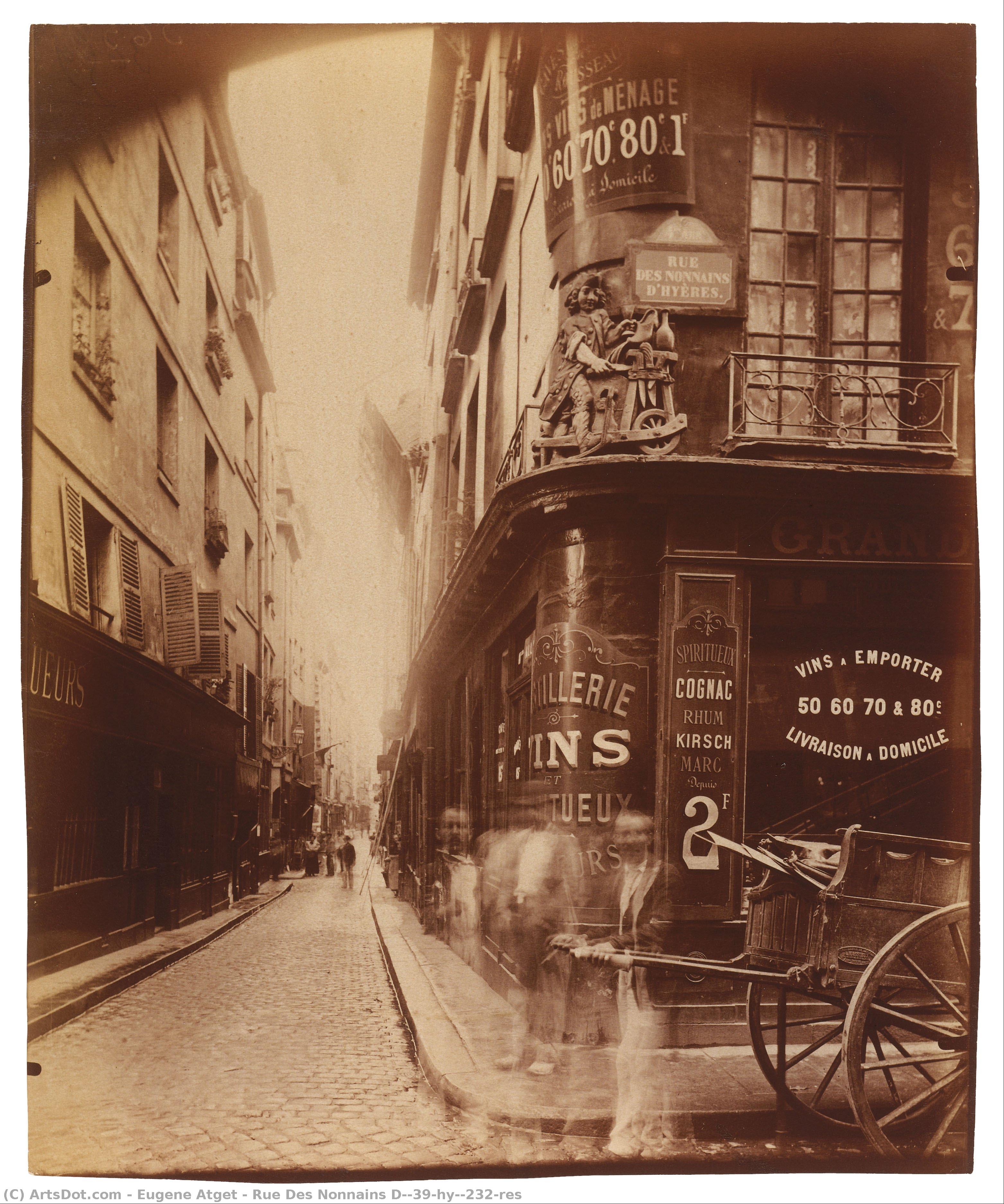 Rue Des Nonnains D'hyères — Eugène Atget