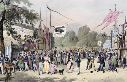 'local Fetes Around Paris — Jean Victor Adam