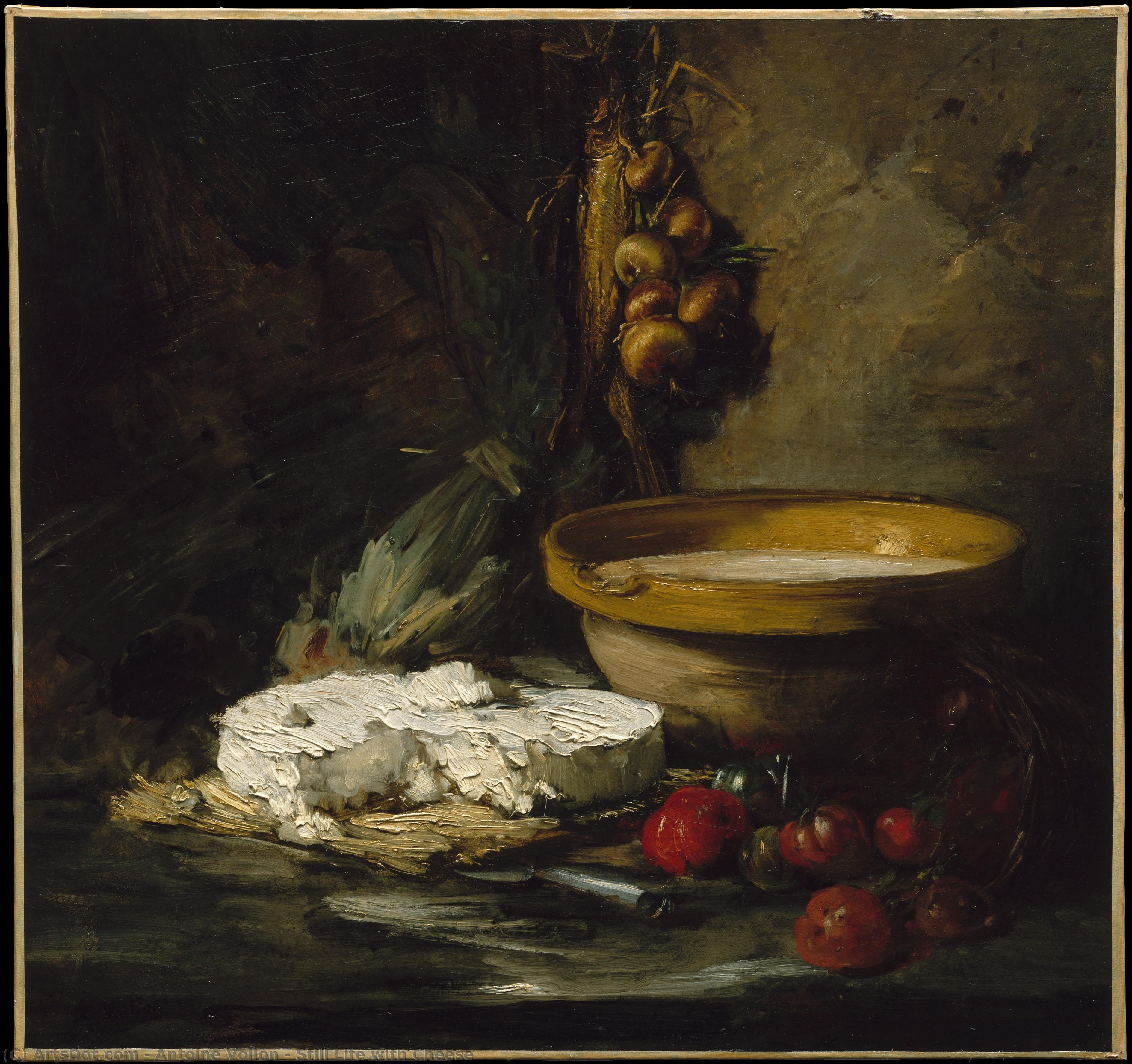 Still Life With Cheese — Antoine Vollon