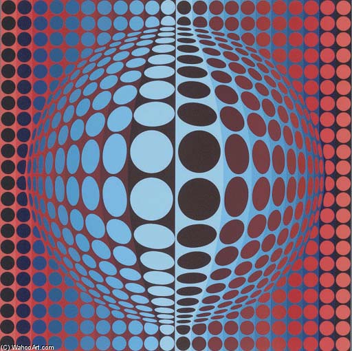Vega-fel — Victor Vasarely