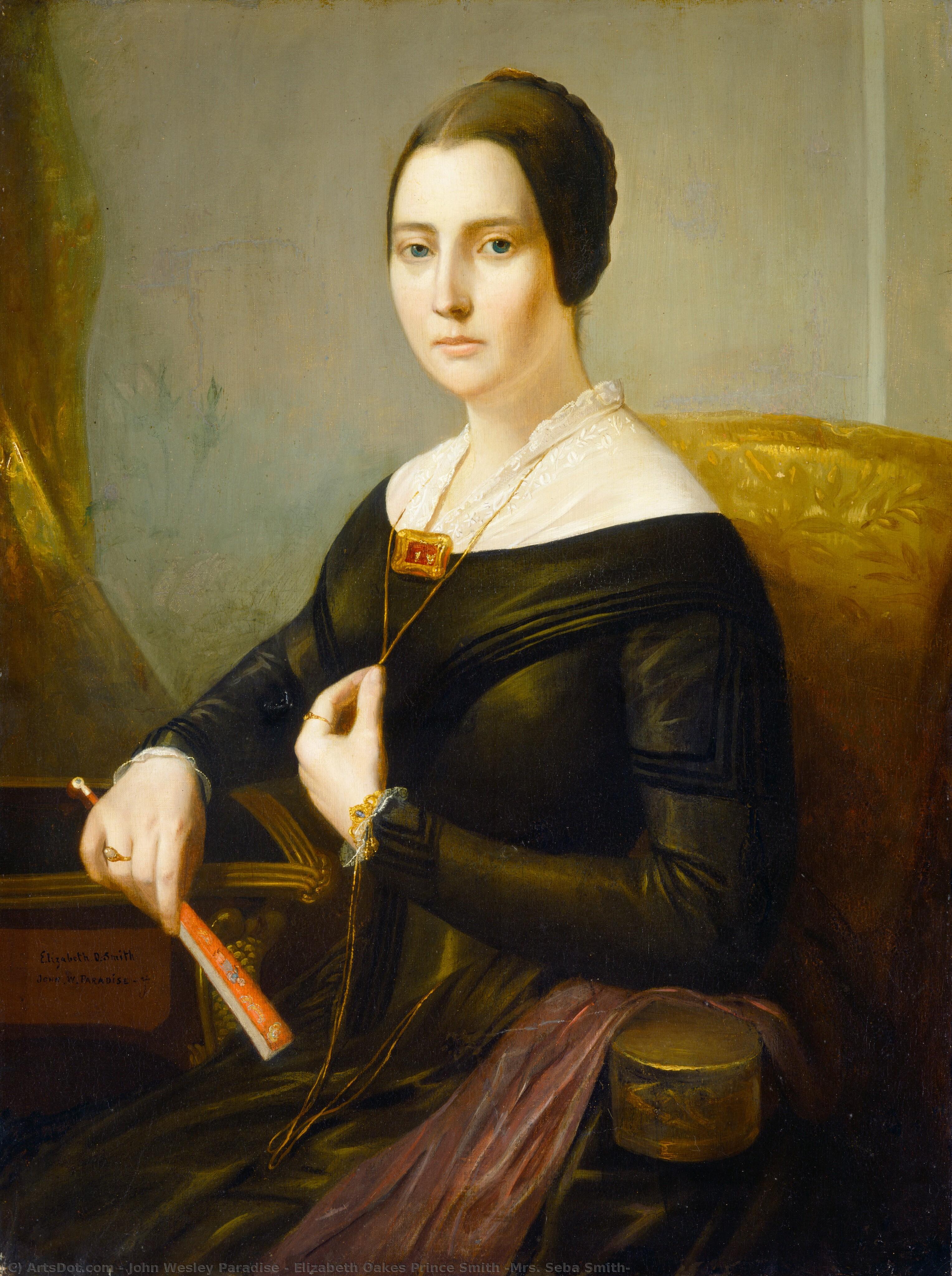 Elizabeth Oakes Prince Smith (mrs. Seba Smith) — John Wesley Paradise