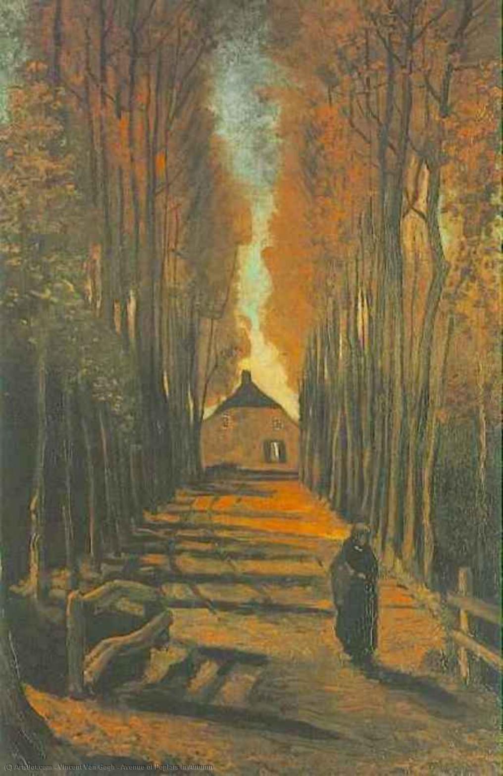 Árboles Blancos En Otoño — Vincent Willem Van Gogh