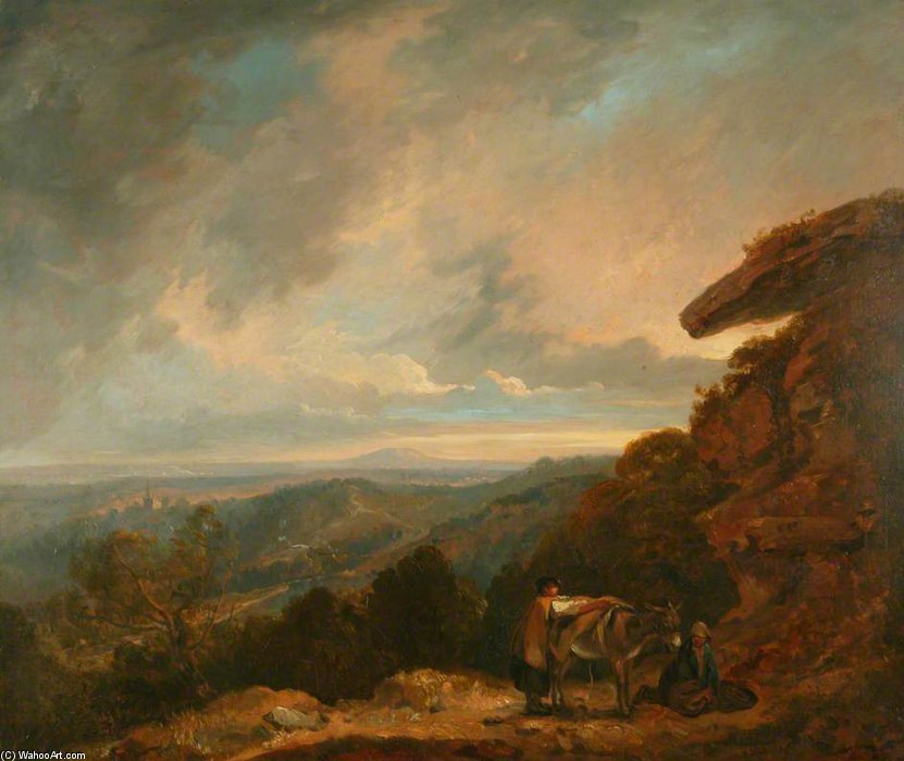 Distant View Of Malvern — Thomas Barker