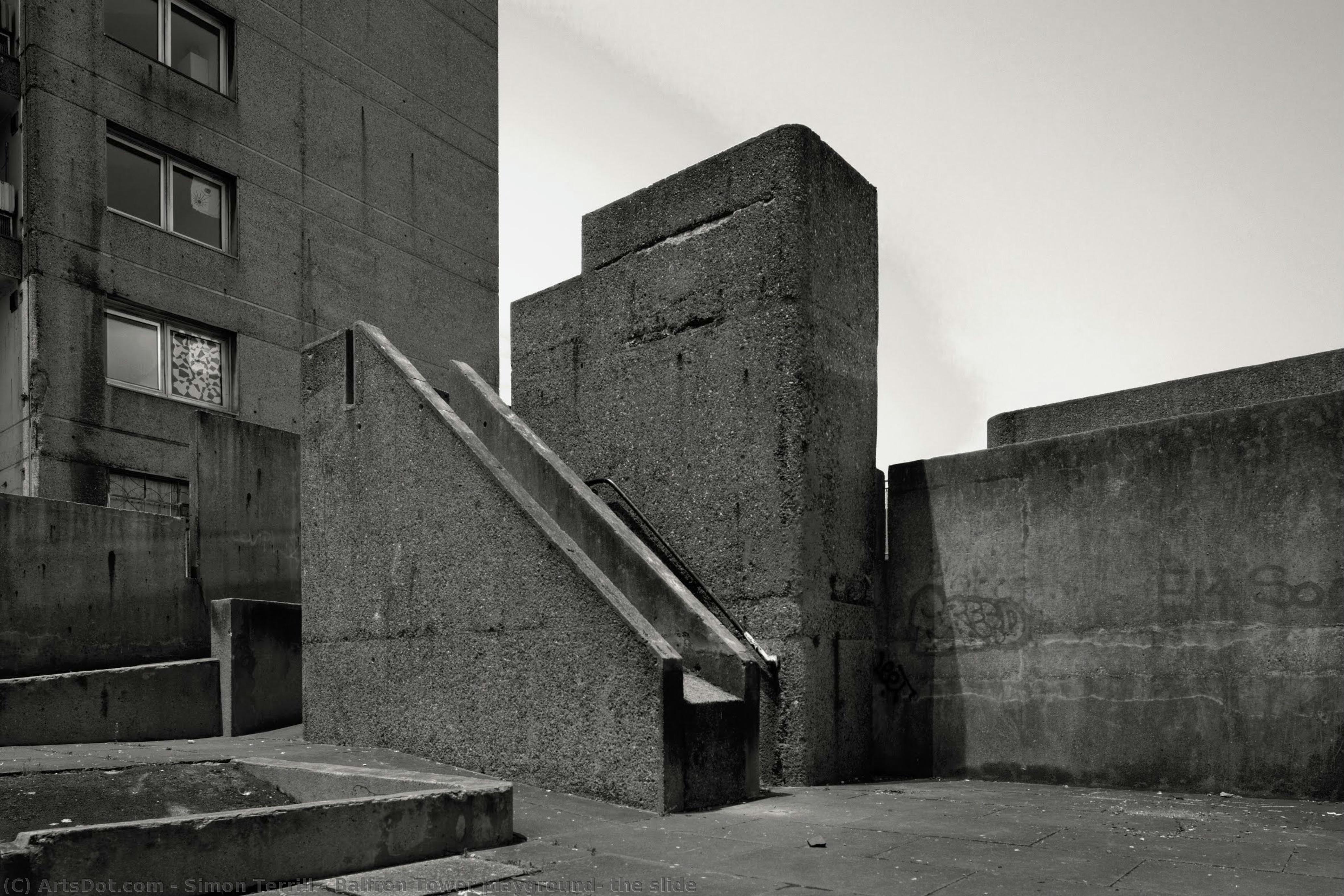 Balfron Tower Playground: The Slide — Simon Terrill