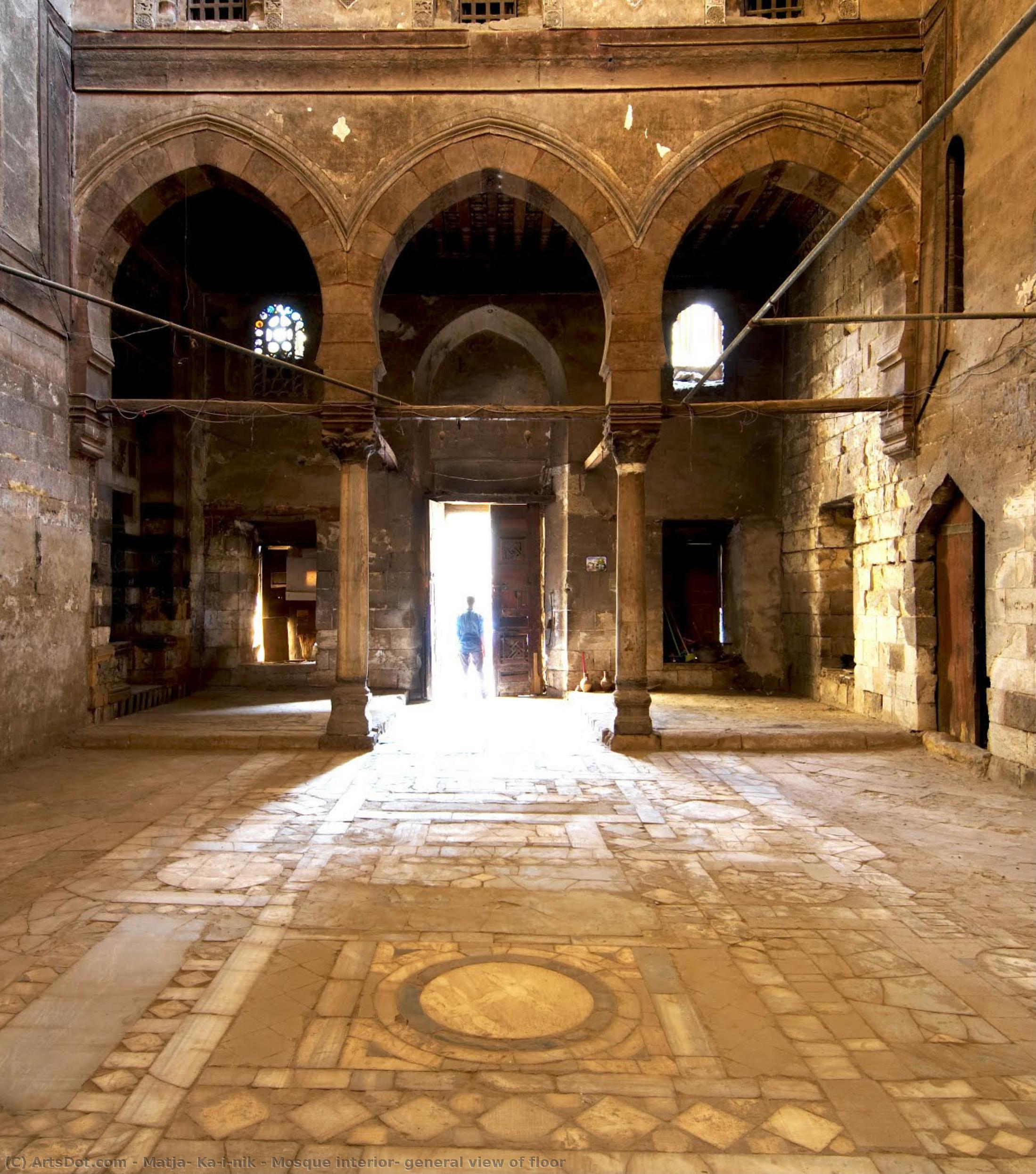 Mosque Interior, General View Of Floor — Matjaž Kačičnik