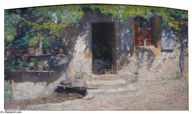 Sunny Doorway — Henri Jean Guillaume Martin