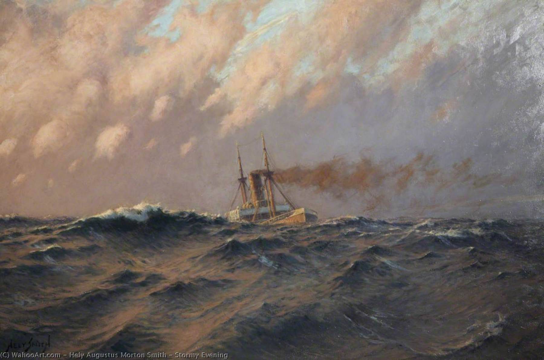 Stormy Evening — Hely Augustus Morton Smith