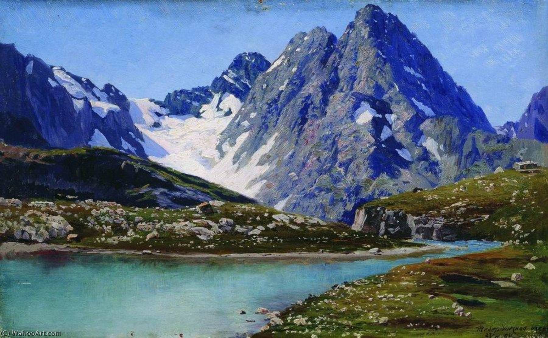 Lake In The Caucasus — Nikolai Aleksandrovich Yaroshenko