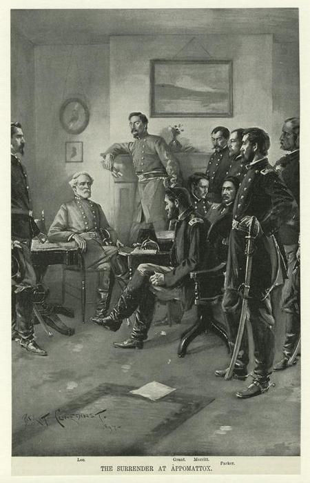 The Surrender At Appomattox — ベンジャミン・ウェスト