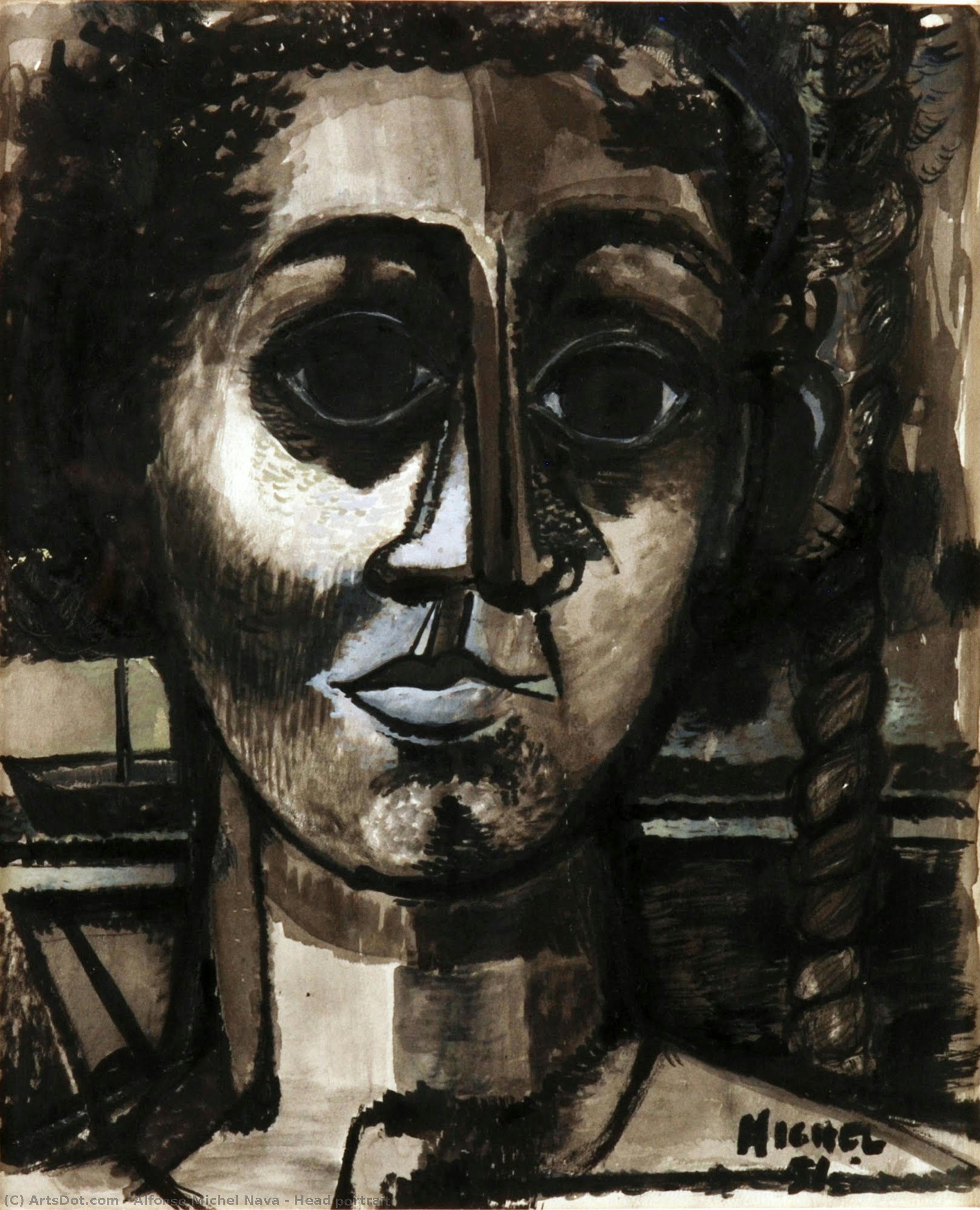 Head Portrait — Alfonso Michel Nava