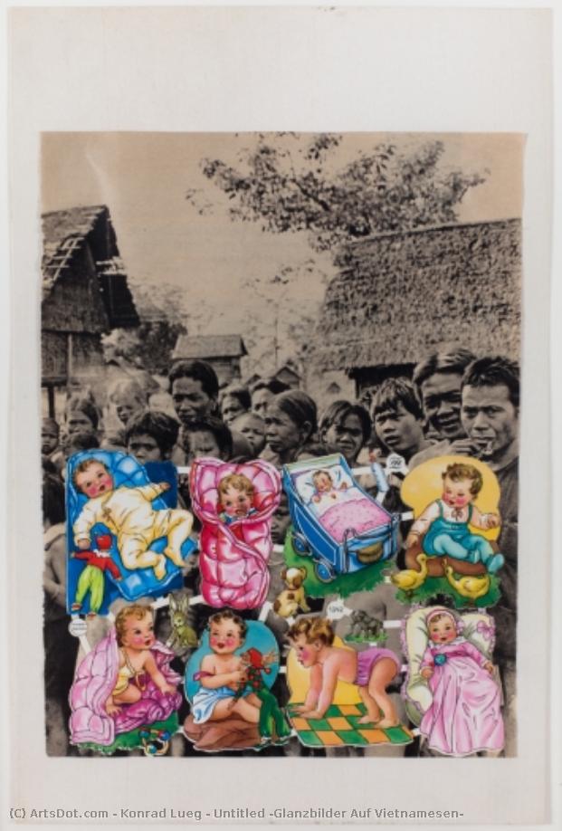 Untitled (glanzbilder Auf Vietnamesen) — Konrad Lueg