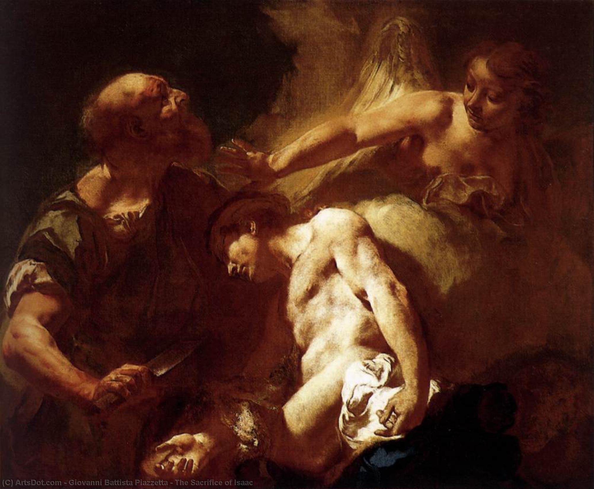 The Sacrifice Of Isaac — Giovanni Battista Piazzetta