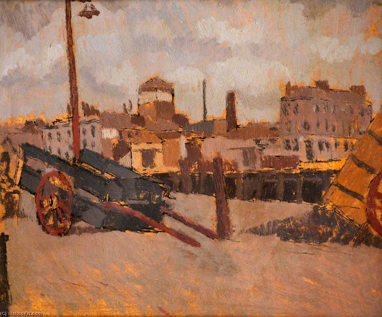 Dockside, Ireland — Edward Morland Lewis