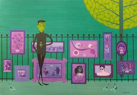 American Most Collected Artist — Josh Agle (shag)