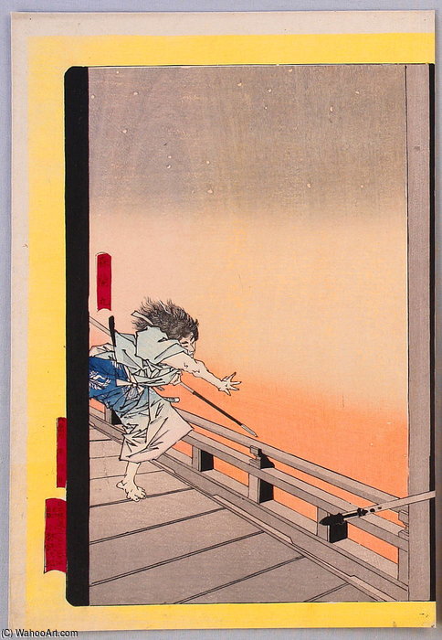 Kyoto Honnoji Gassen — Tsukioka Yoshitoshi