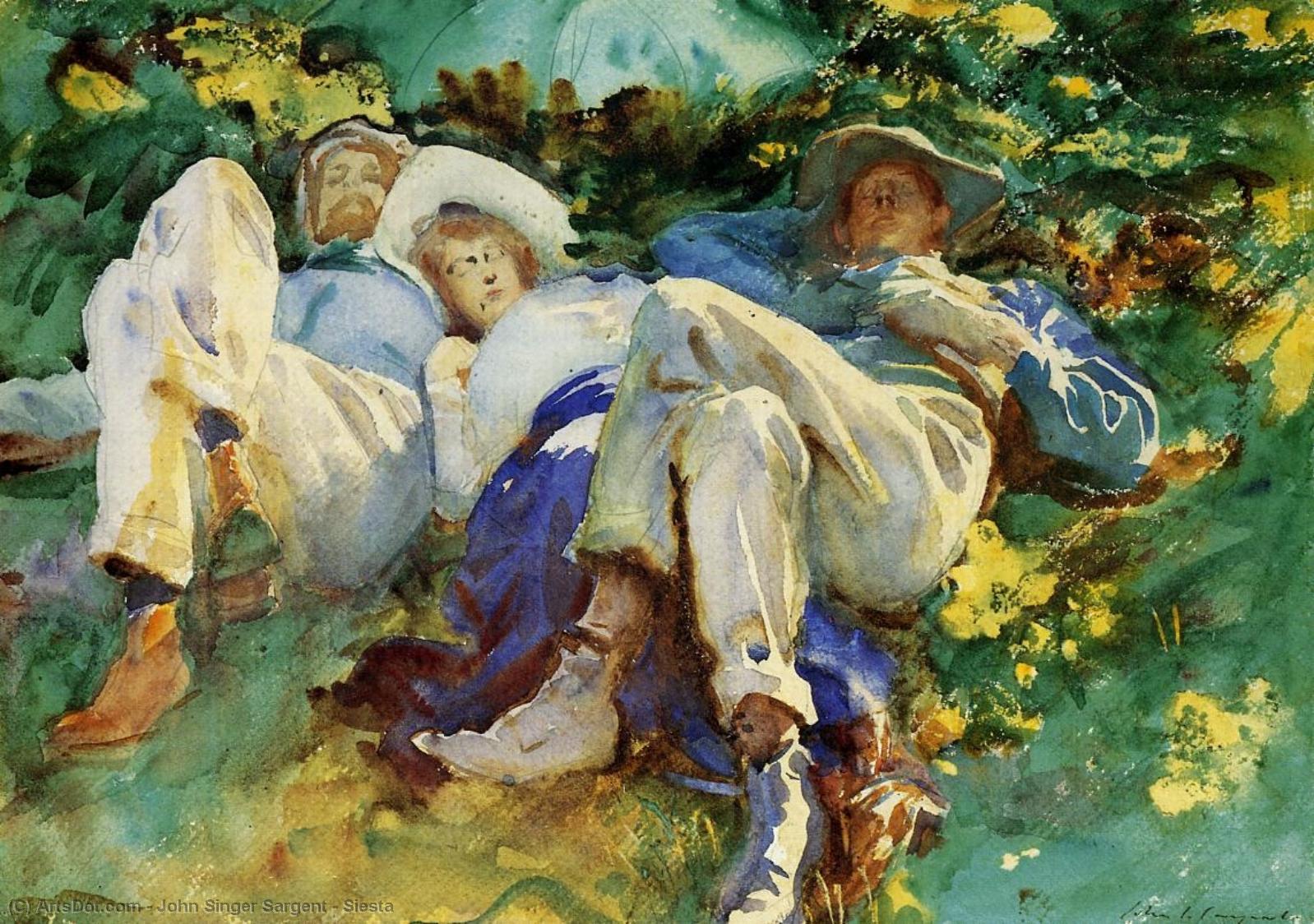 Siesta — Джон Сингер Сергент