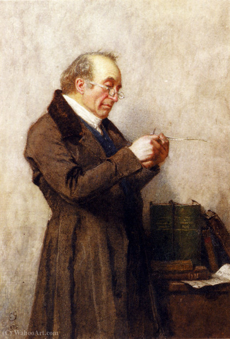 The Schoolmaster — Charles Green
