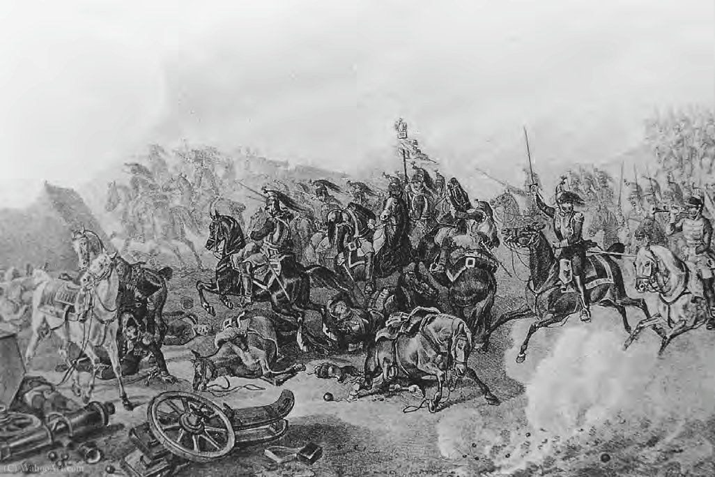 French Cuirassiers Charge Into The Great Redoubt During The Battle Of Borodino — Adam Albrecht