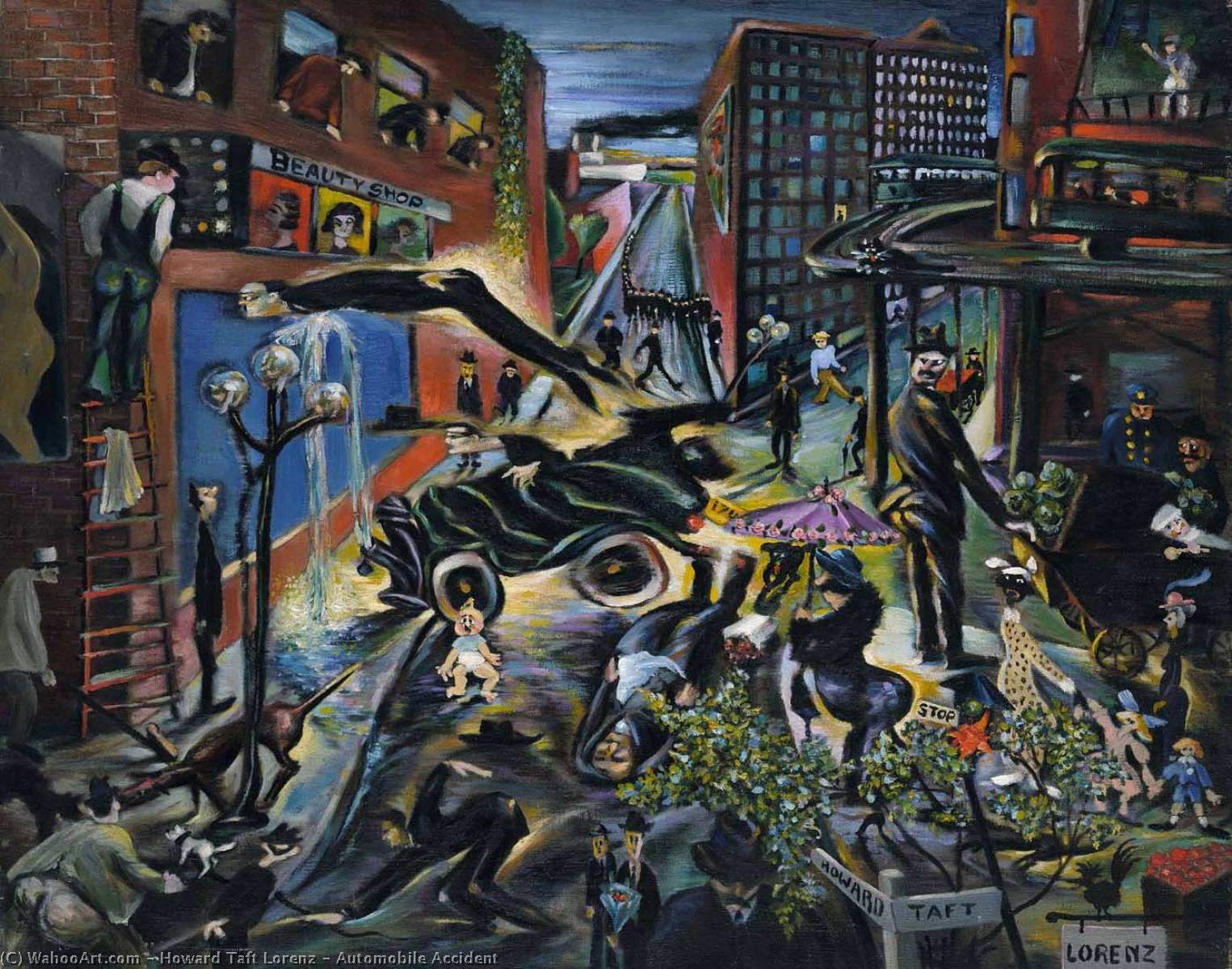 Automobile Accident — Howard Taft Lorenz