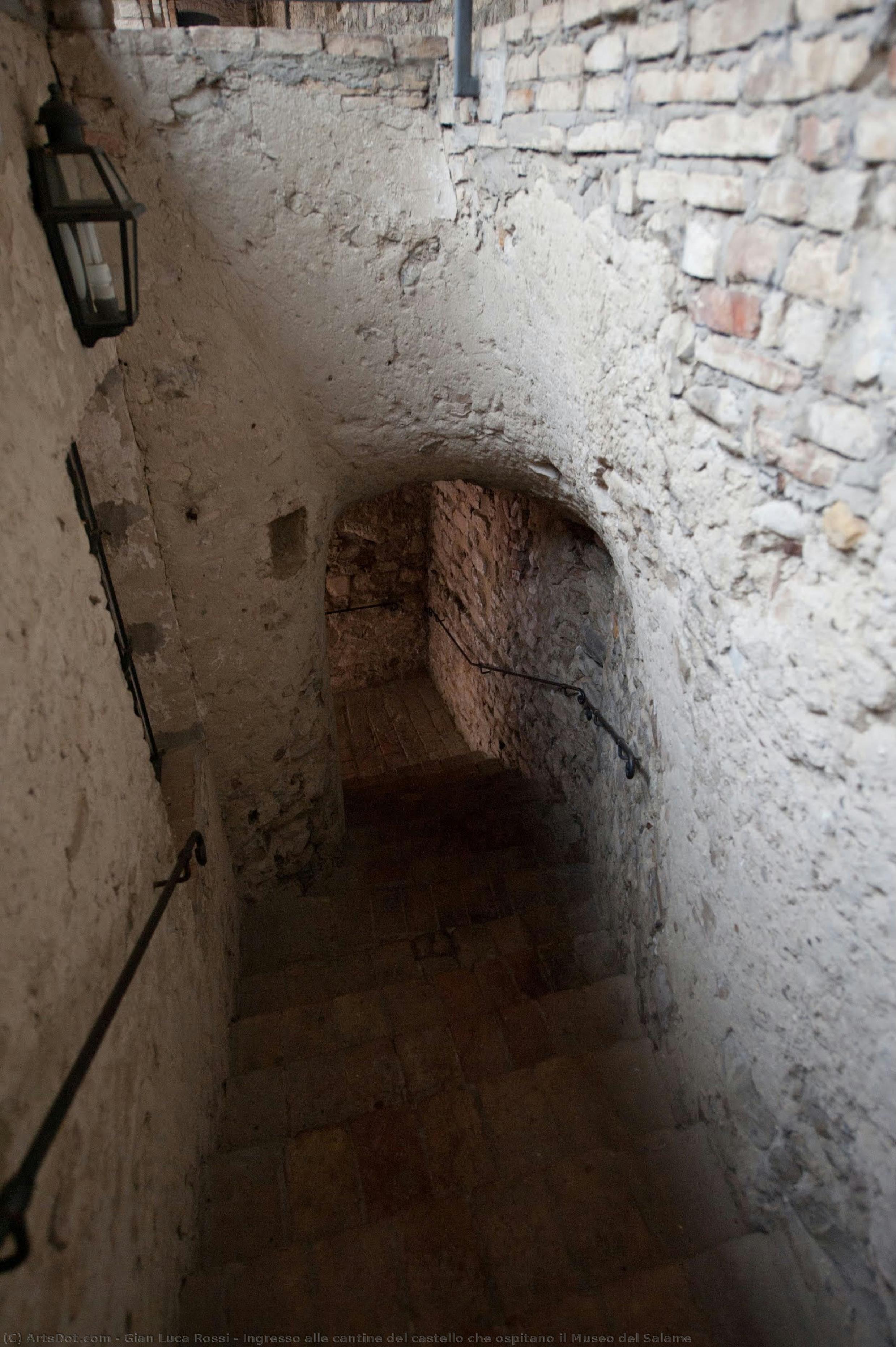 Ingresso Alle Cantine Del Castello Che Ospitano Il Museo Del Salame — Gian Luca Rossi