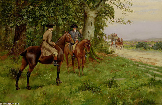 The Highwaymen — George Derville Rowlandson