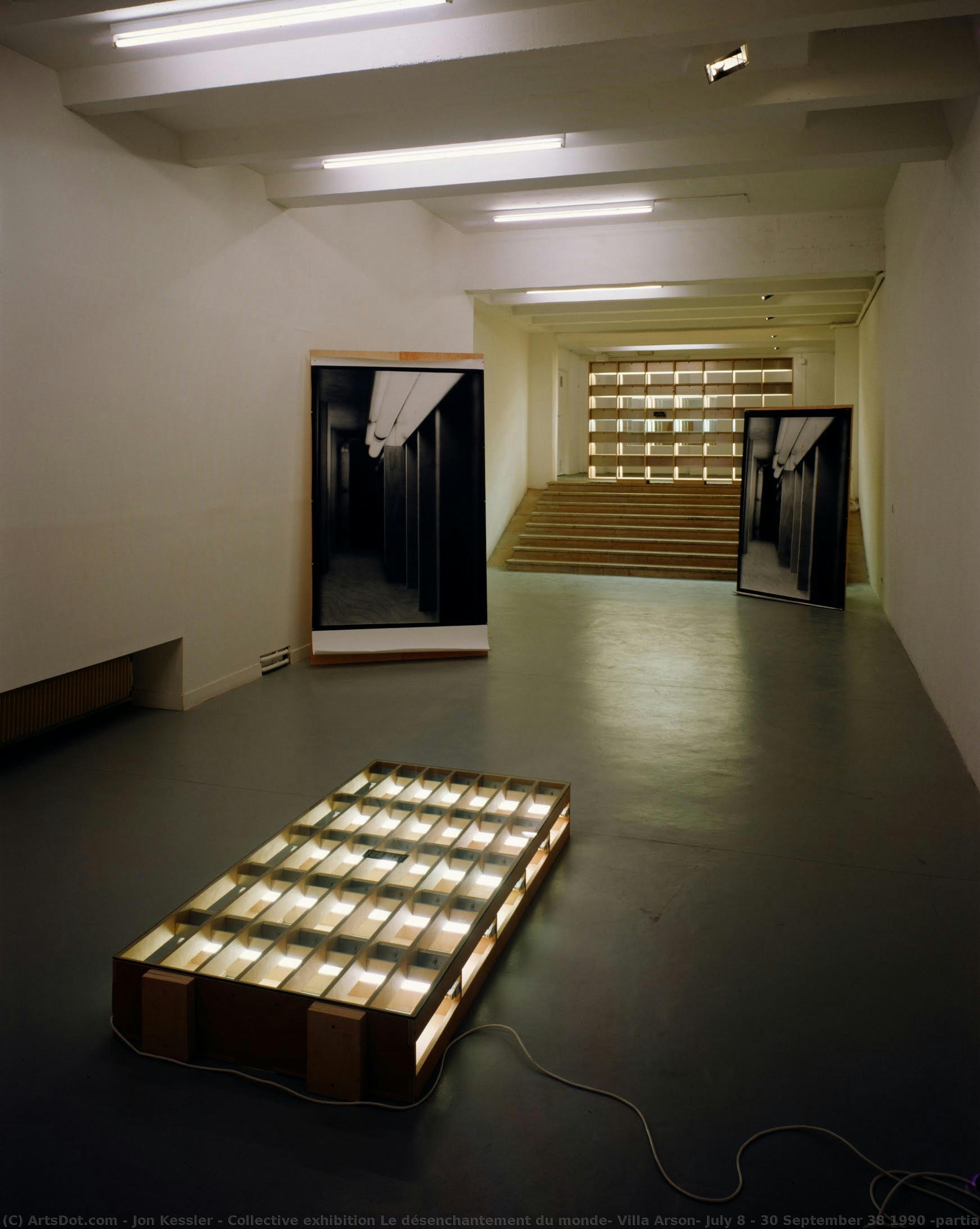 Collective Exhibition Le Désenchantement Du Monde, Villa Arson, July 8 - 30 September 38 1990 (partial View) — Jon Kessler