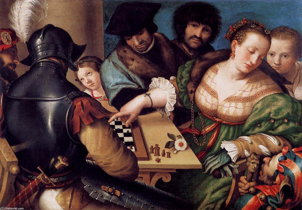 The Chess Players — Giulio Campi