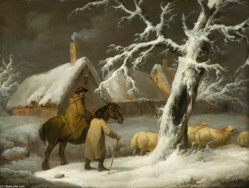 Winter Landscape — Джордж Морленд