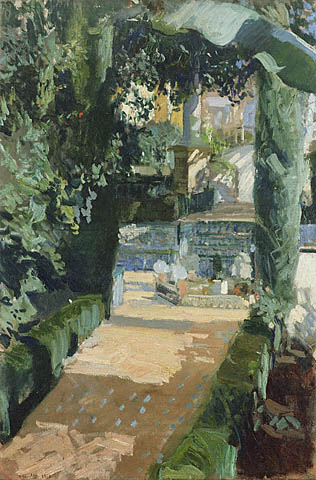 Court Of The Dances Alcazar Sevilla — Joaquín Sorolla Y Bastida