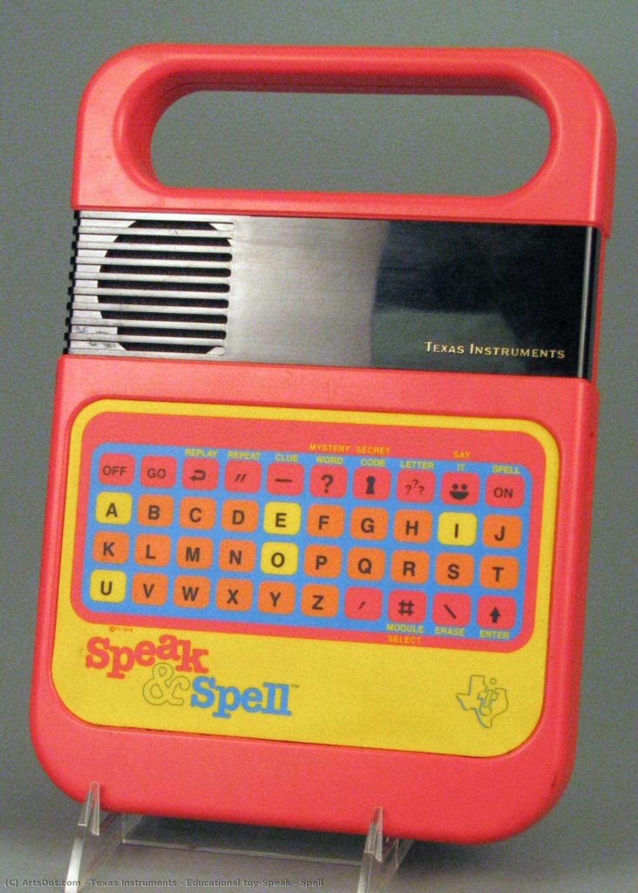 Educational Toy:speak & Spell — Texas Instruments