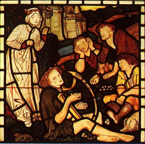 Madness Of Tristram — Edward Coley Burne-jones