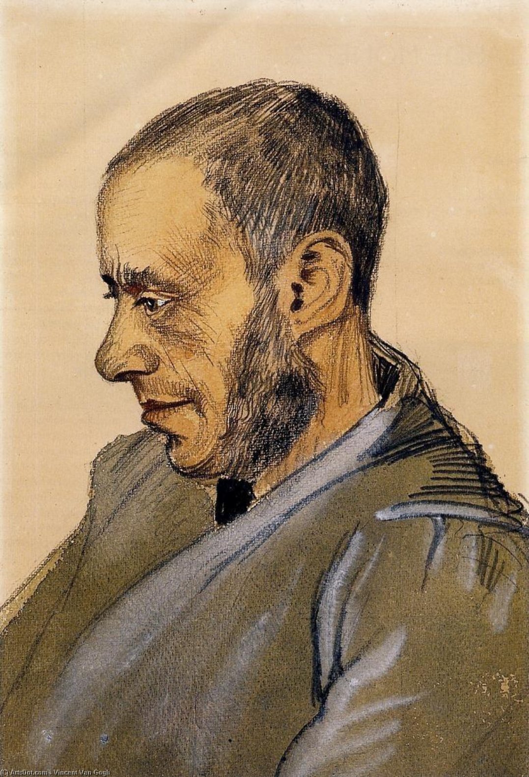Porträt Des Boekverkoper Blok — Vincent Willem Van Gogh