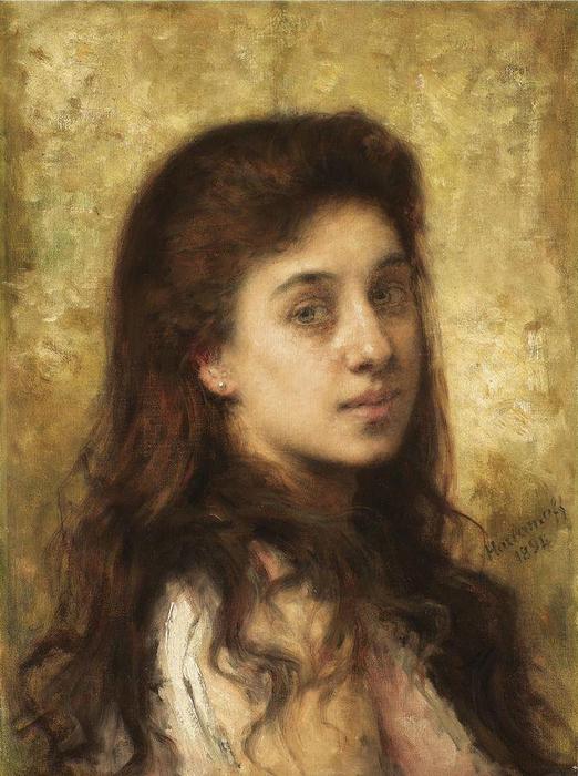 Red-haired Beauty — Alexei Alexeievich Harlamoff