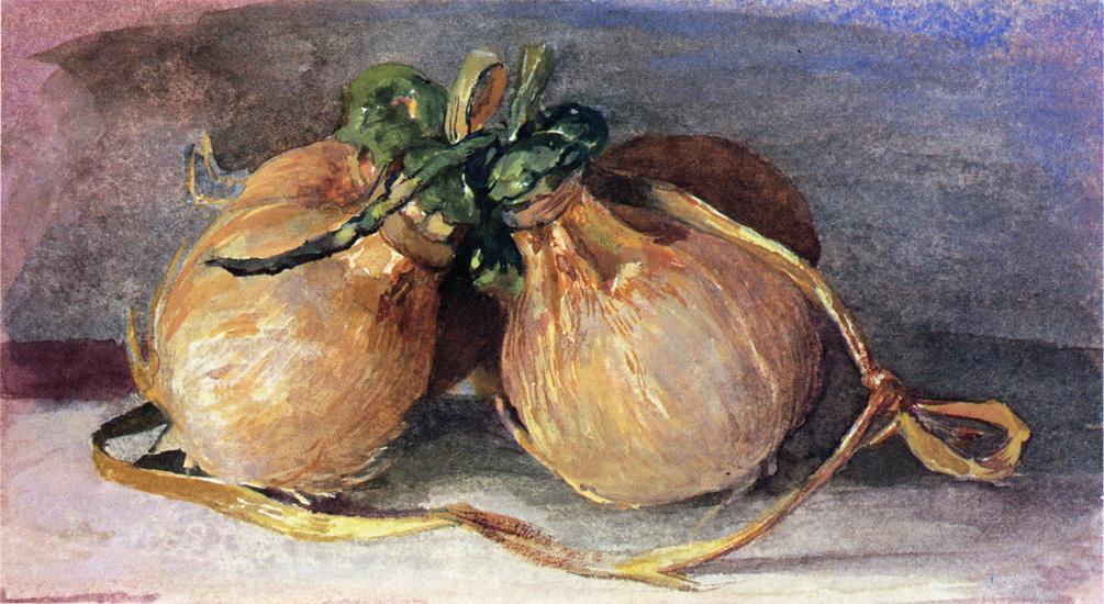 Hari. Bundle Of Cocoanuts. Showing Tahitian Manner Of Preparing And Tying Them — John La Farge