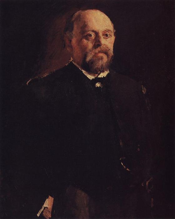 Portrait Of Savva Mamontov — Valentin Alexandrovich Serov