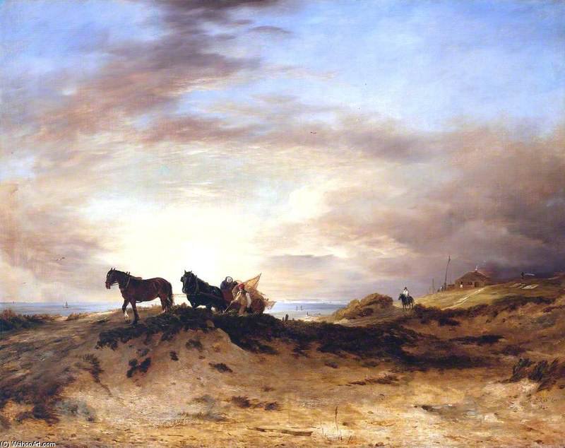Sea Coast, Sunrise — Frederick Richard Lee