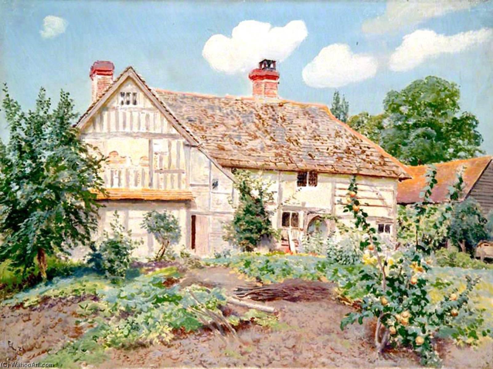 Gosterwood Manor Farm, Forest Green, Surrey — Ernest C Christie