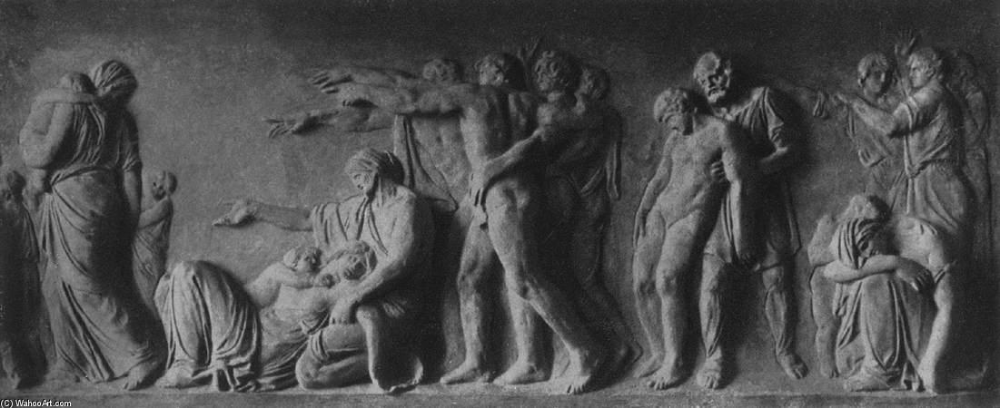 Moses Striking A Rock To Bring Forth Water — Ivan Petrovich Martos