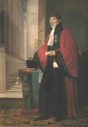 Portrait De M. Courtin, Procureur Impérial À Paris — Duval Le Camus Pierre