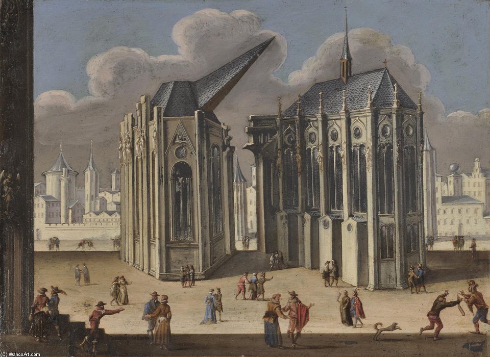 Fantastic View Of A Gothic Cathedral — Didier Barra