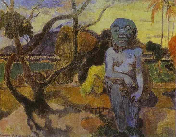Rave Te Htit Aamy (auch Bekannt Als Der Idol) — Eugène Henri Paul Gauguin