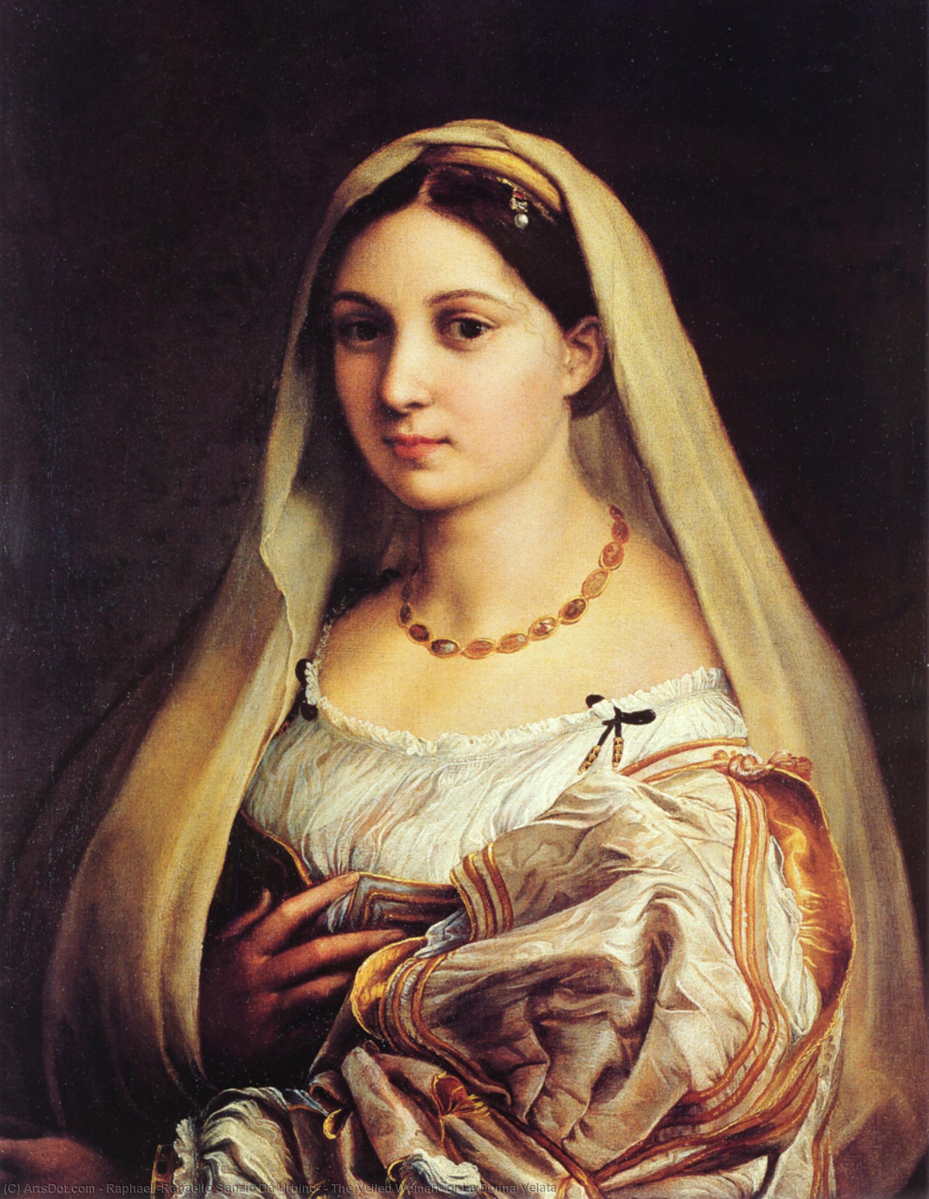 The Veiled Woman, Or La Donna Velata — Raphael