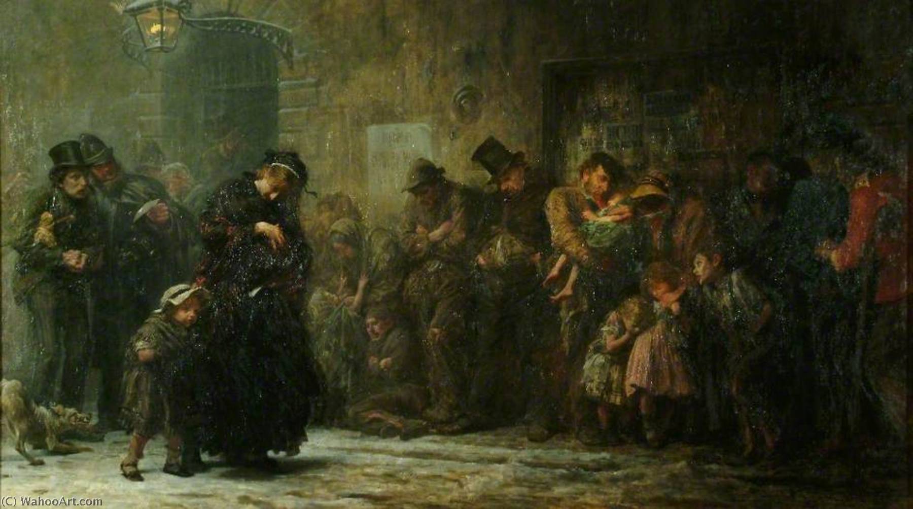 Applicants For Admission To A Casual Ward — Samuel Luke Fildes