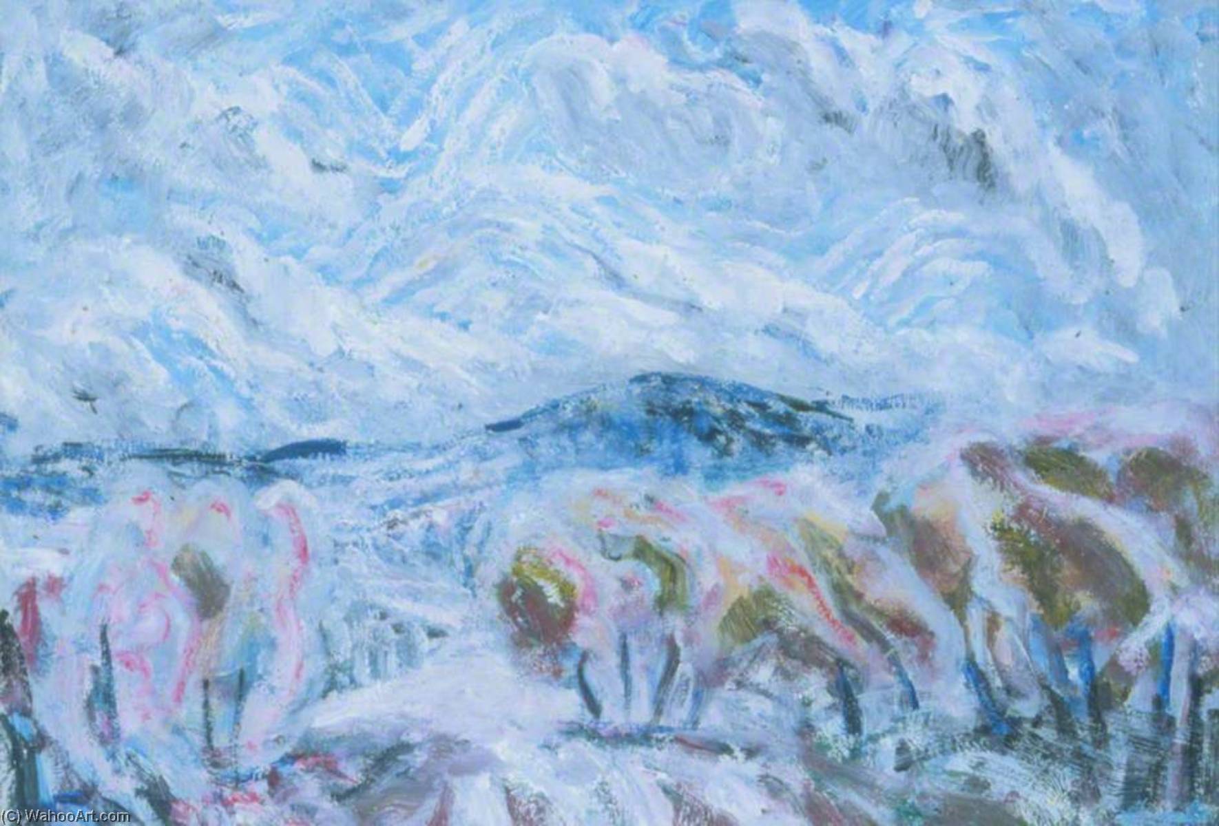 Landscape With Pink Trees — Kaff Gerrard