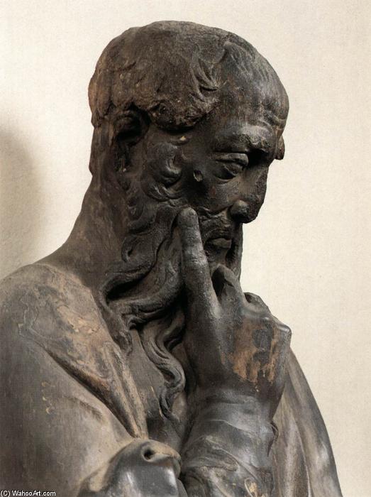 Bearded Prophet (detail) — Донателло