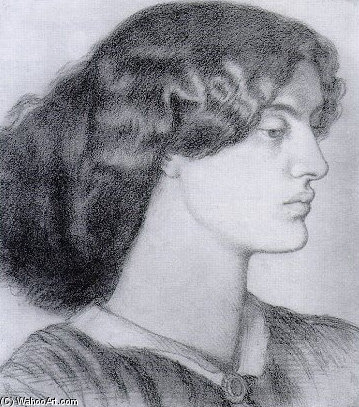 Portrait Of Jane Morris — Dante Gabriel Rossetti