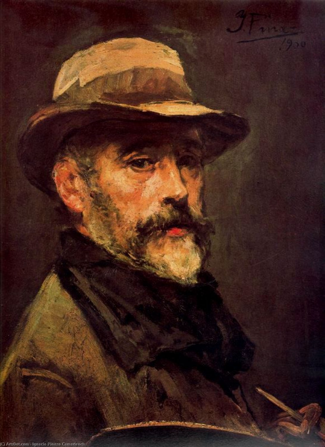 Self-portrait 4 — Ignacio Pinazo Camarlench